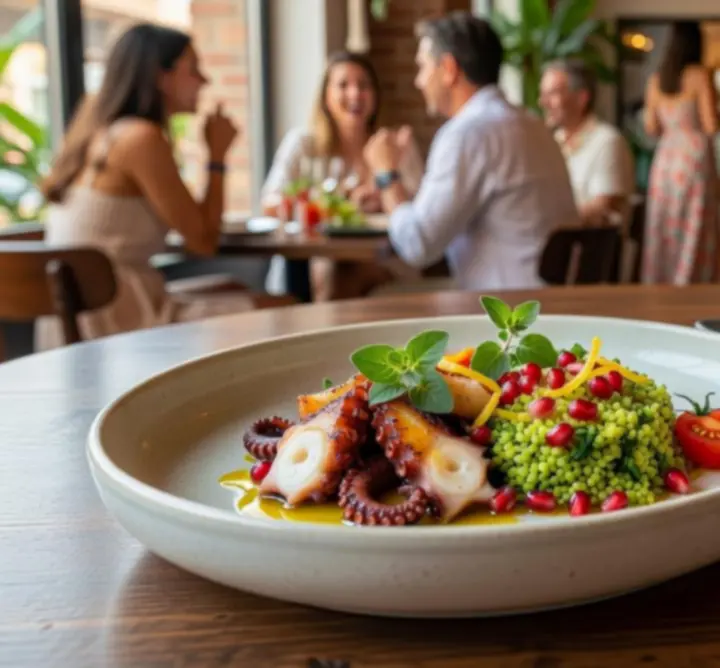 Potpisna jela restorana Lucky Playa poslužena na modernim tanjurima